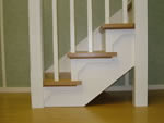 Sample cut string stair