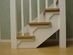 Sample cut string stair