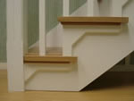 Sample cut string stair