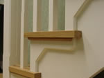 Sample cut string stair