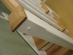 Sample cut string stair