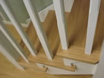 Sample cut string stair